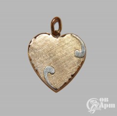 Медальон трехстворчатый "Сердце"